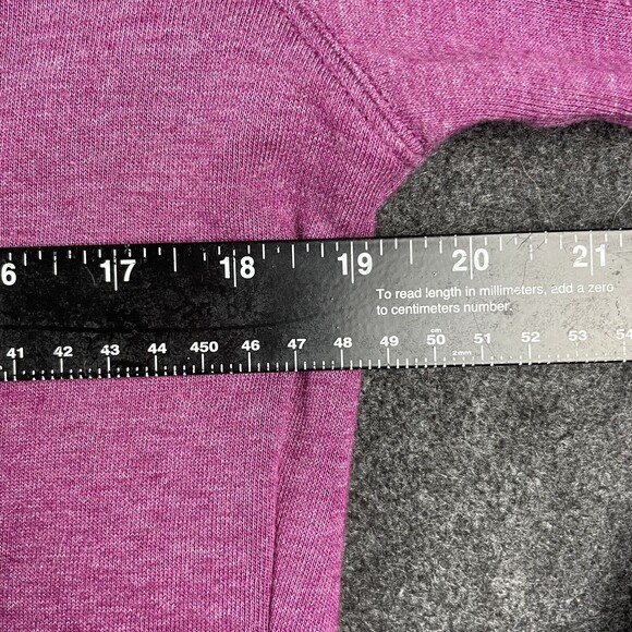 The North Face Pink Hooded Zip Up Sweatshirt Hoodie Small Jacket Activewear EUC - Picture 5 of 7